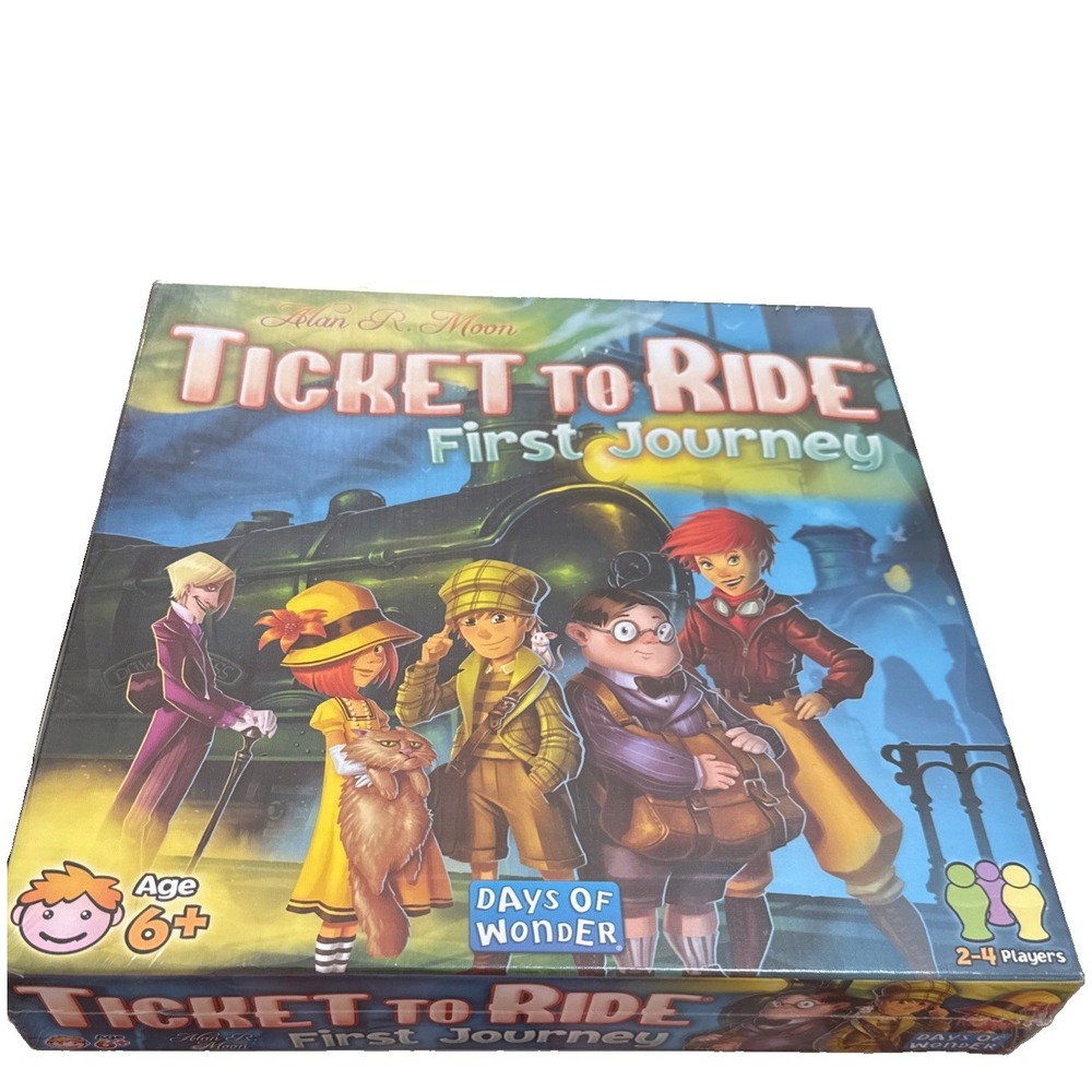 Days of Wonder Ticket to Ride - First Journey Board Game New Sealed